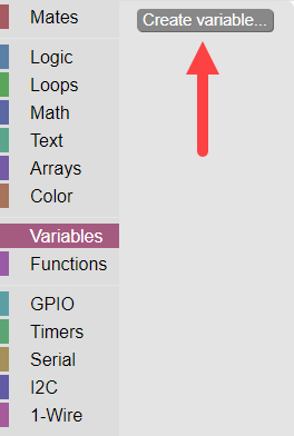 Create Variable