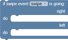 Evaluate Horizontal Swipe