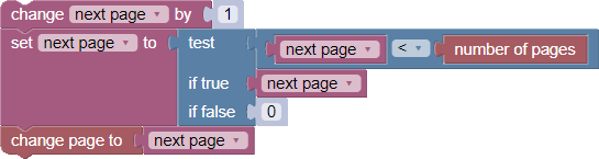 Increment Page and Loop to Page0