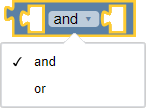 Logical Operation Options