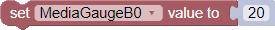 Set Gauge to Integer Value