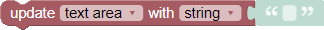 Update TextArea