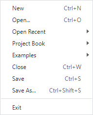 File Menu