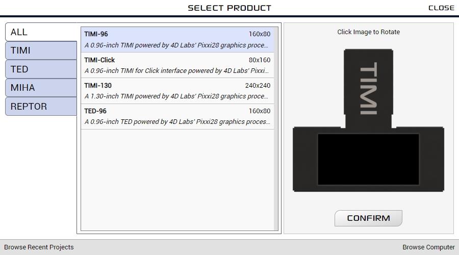 Select Product